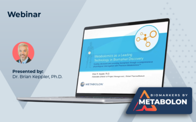 Webinar: Metabolomics as a Leading Technology in Biomarker Discovery