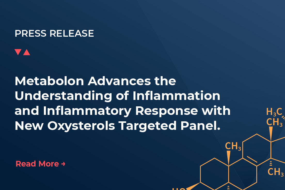 Metabolon PR Oxysterols Launch