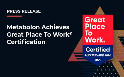 Metabolon Achieves “Great Place To Work”® Certification