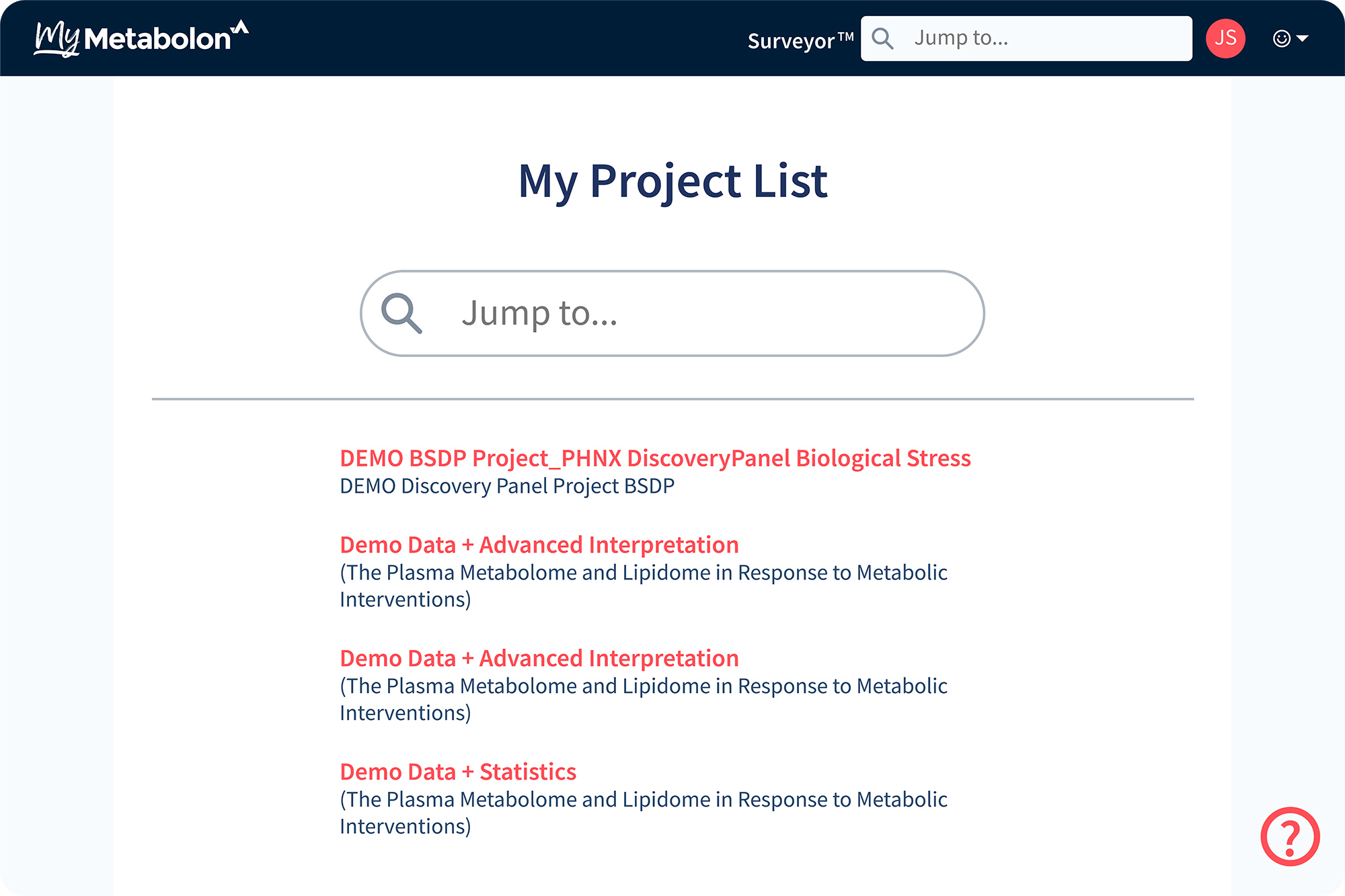 My Project List