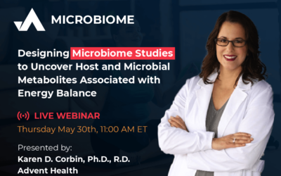 Live Webinar: Designing Microbiome Studies to Uncover Host and Microbial Metabolites Associated with Energy Balance