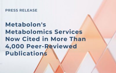 Los servicios metabolómicos de Metabolonse citan ya en más de 4.000 publicaciones revisadas por expertos