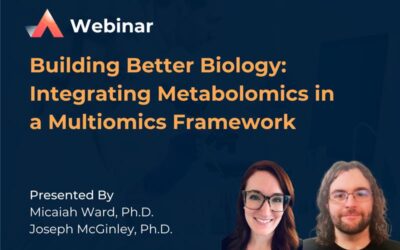 On Demand: Building Better Biology: Integrating Metabolomics in a Multiomics Framework 