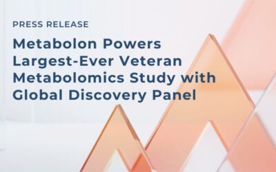 Metabolon impulsa el mayor estudio de metabolómica veterana con Global Discovery Panel