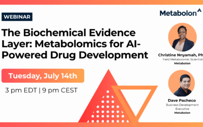 The Biochemical Evidence Layer: Metabolomics for AI-Powered Drug Development